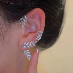 Silver Ear Clip Ear Cuff(Right & Left side)