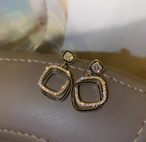 Square Folded Earring