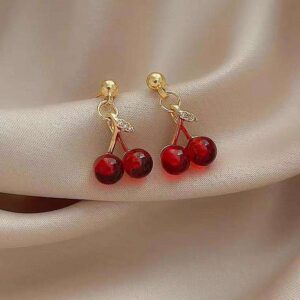 Red Cherry Earrings